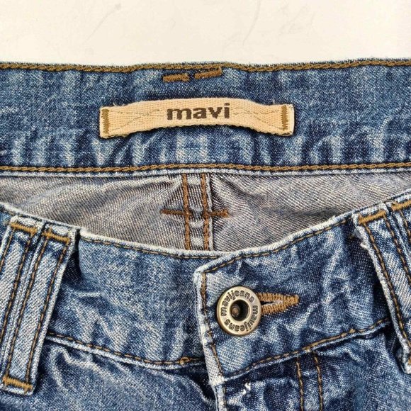 Men's Mavi Relaxed Wide Leg Jeans Size 33 - Picture 9 of 10